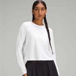 Lululemon Classic-fit cotton-blend long-sleeve shirt